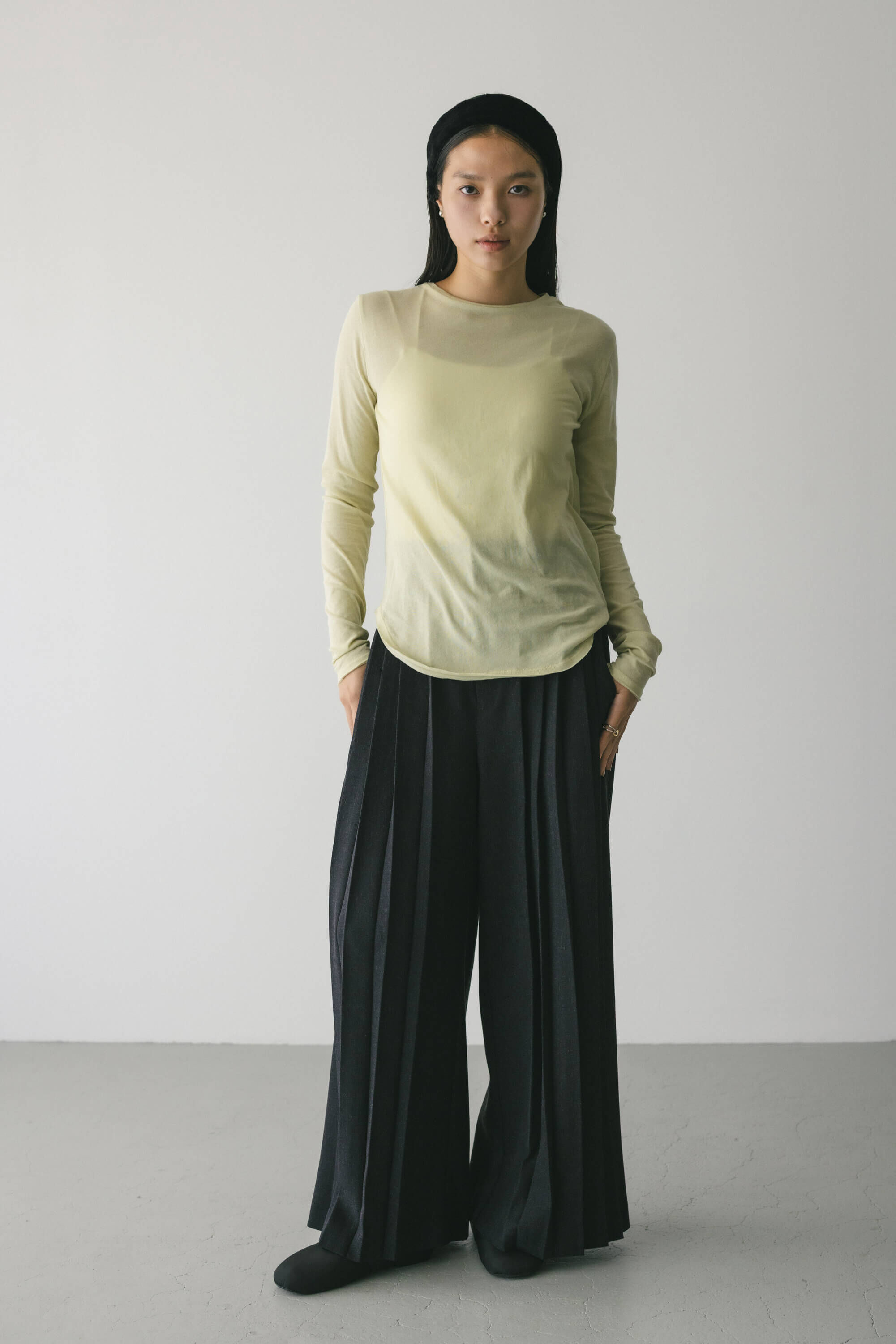 STYLEMIXER「ロングスリーブスキントップ」|Tシャツ・カットソー|