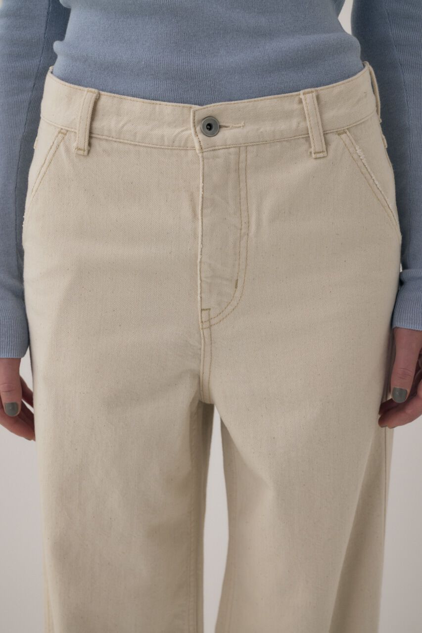 MOUSSY「オーガニックコットンデニムローライズルーズストレート」|デニム|