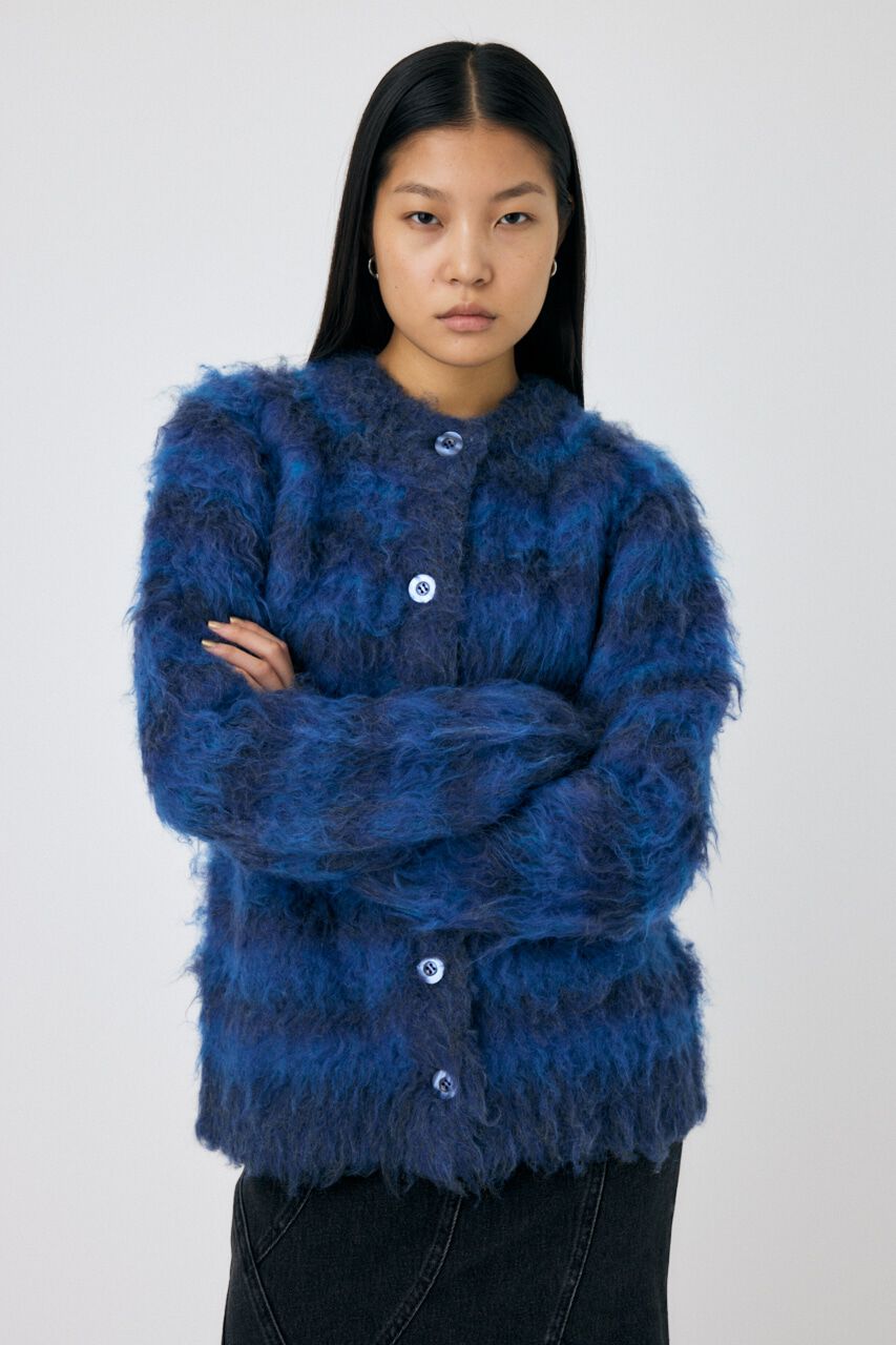 MOUSSY「GRANNY BRUSHED カーディガン」|カーディガン|