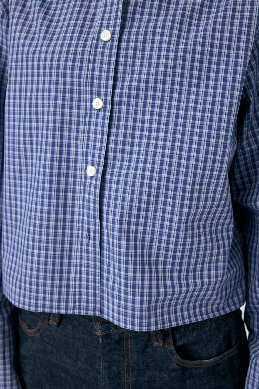 MOUSSY「WIDE SLEEVE PLAID シャツ」|シャツ・ブラウス|