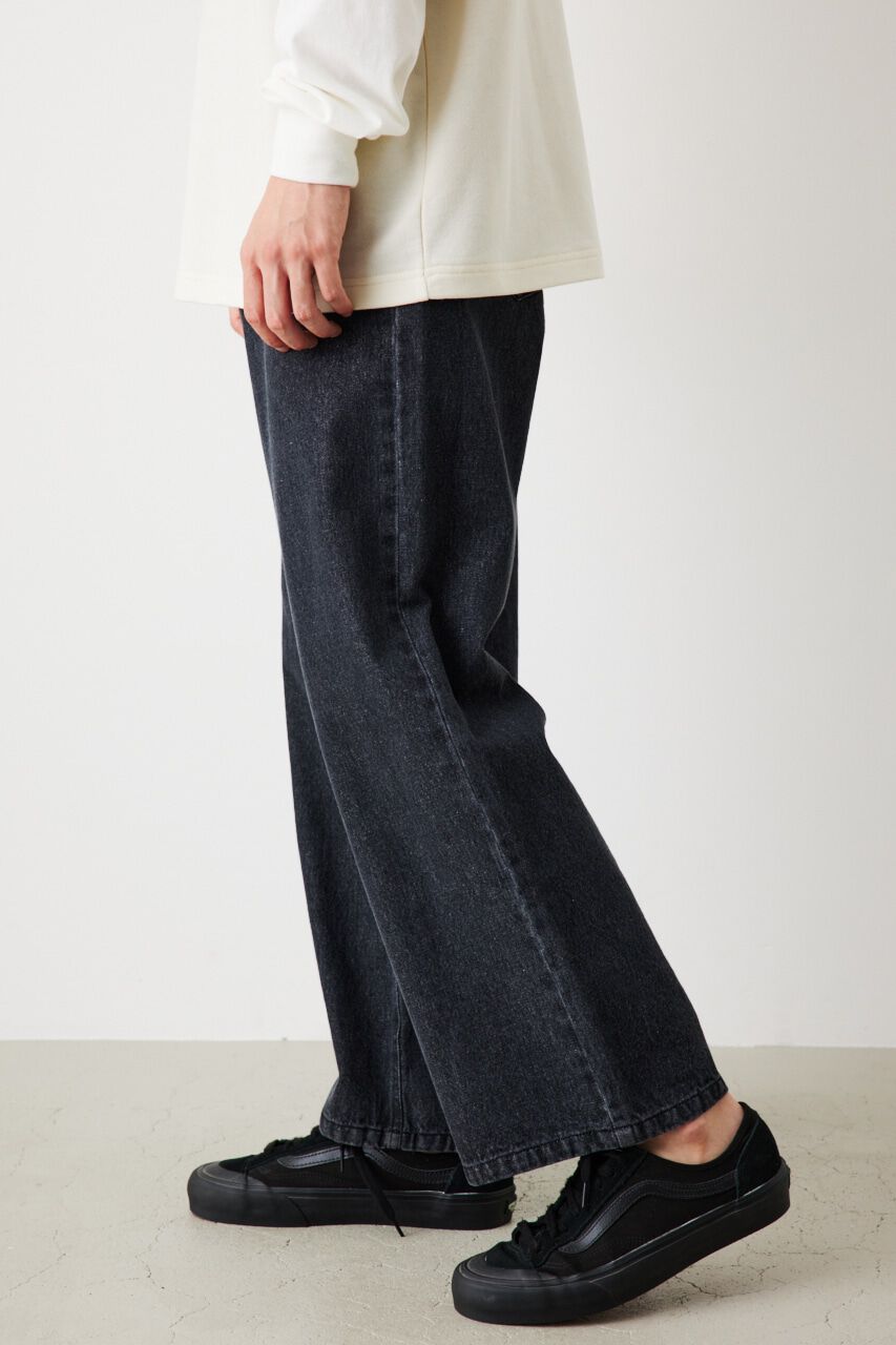 RODEO CROWNS「ワンポイントワイドデニム」|デニム|