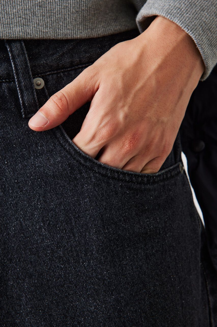 RODEO CROWNS「ワンポイントワイドデニム」|デニム|