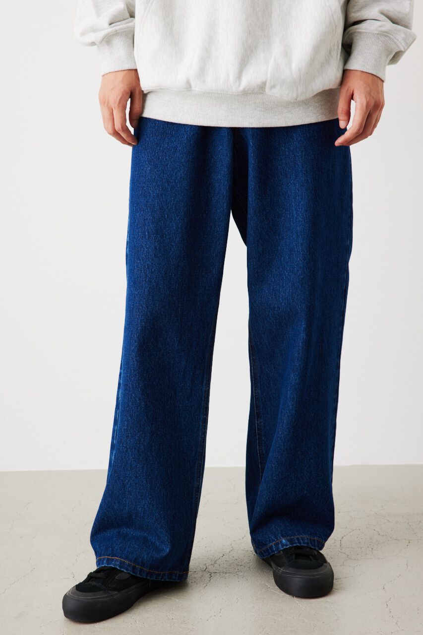 RODEO CROWNS「ワンポイントワイドデニム」|デニム|