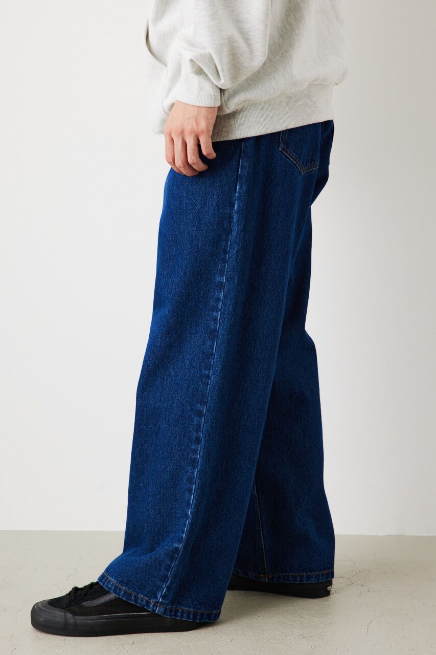 RODEO CROWNS「ワンポイントワイドデニム」|デニム|