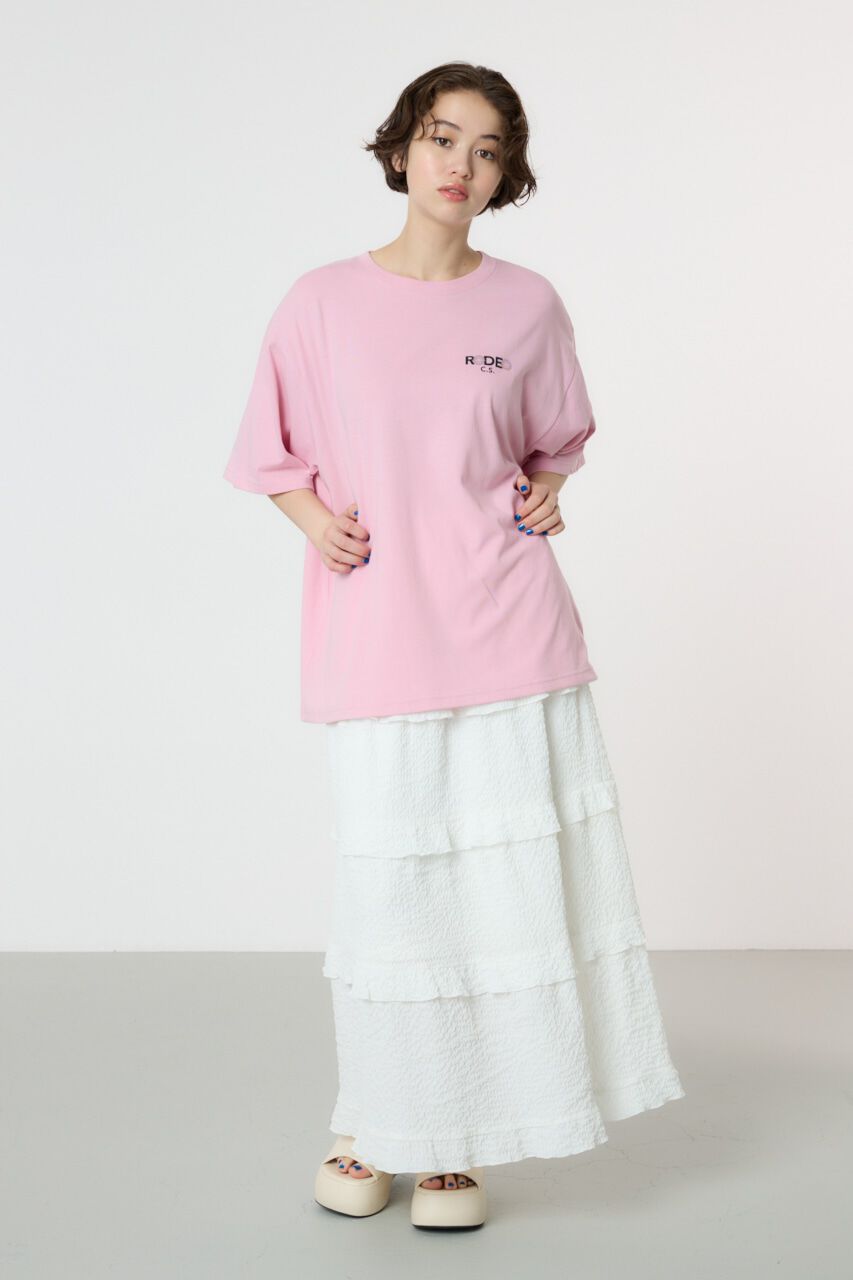 RODEO CROWNS「Flower Bloom Logo Tシャツ」|Tシャツ・カットソー|