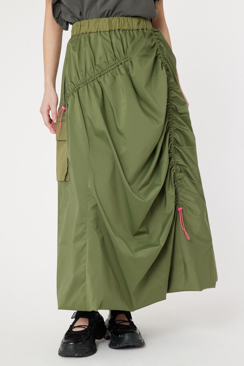 RODEO CROWNS「ワンサイドポケットシャーリングスカート」|スカート|