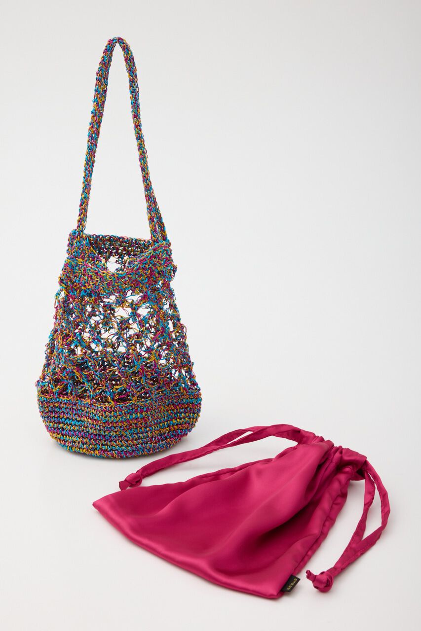 RODEO CROWNS「メタリック編み込みバッグ」|その他|