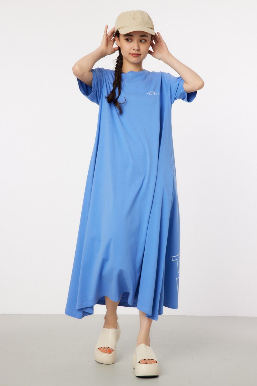 RODEO CROWNS「ラインクラウンロゴマキシTワンピース」|ワンピース|BLU