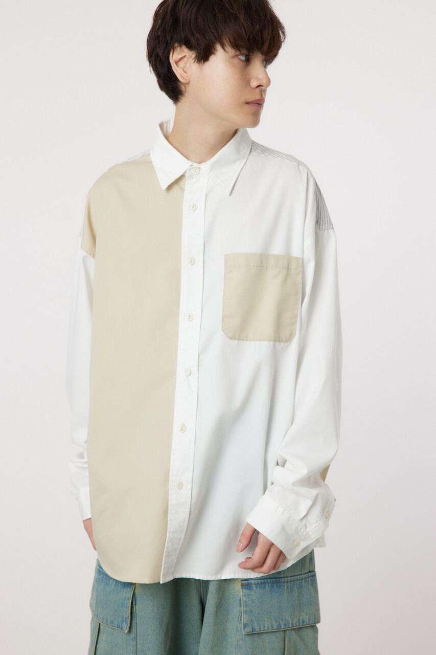 RODEO CROWNS「カラースキームーシャツ」|シャツ・ブラウス|M/WHT7