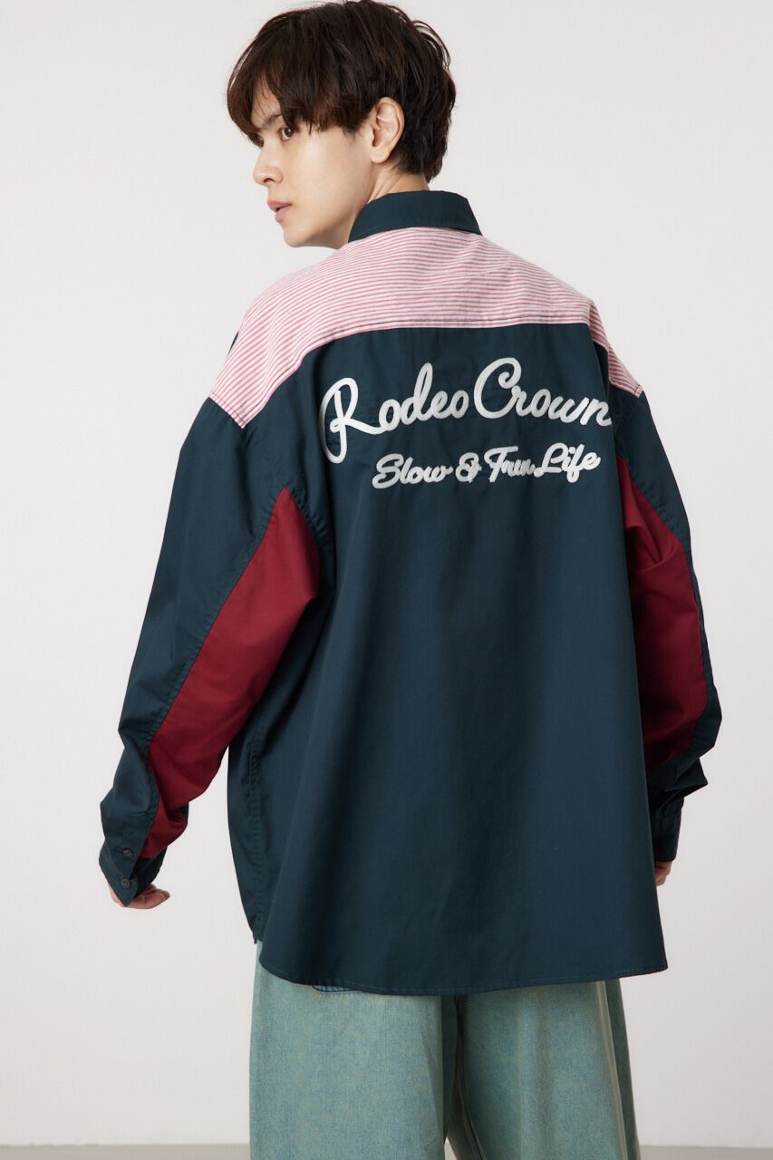 RODEO CROWNS「カラースキームーシャツ」|シャツ・ブラウス|M/C.GRY7