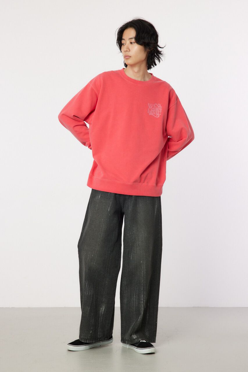 RODEO CROWNS「ピグメントロゴスウェット」|パーカー|