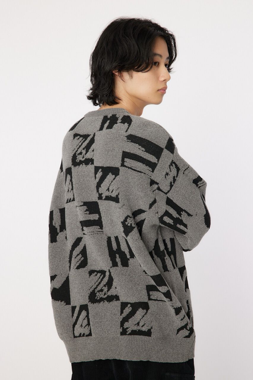 RODEO CROWNS「block checker ニット」|ニット・セーター|