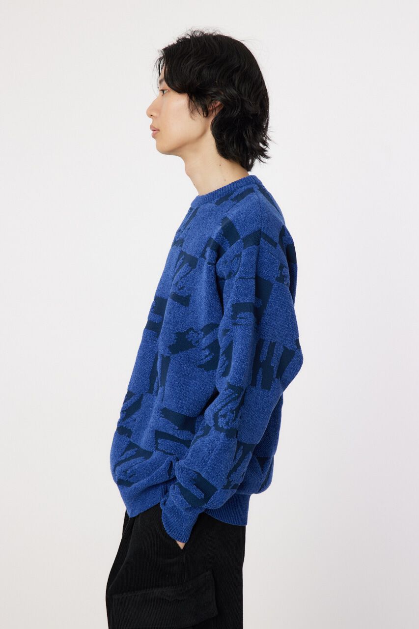 RODEO CROWNS「block checker ニット」|ニット・セーター|