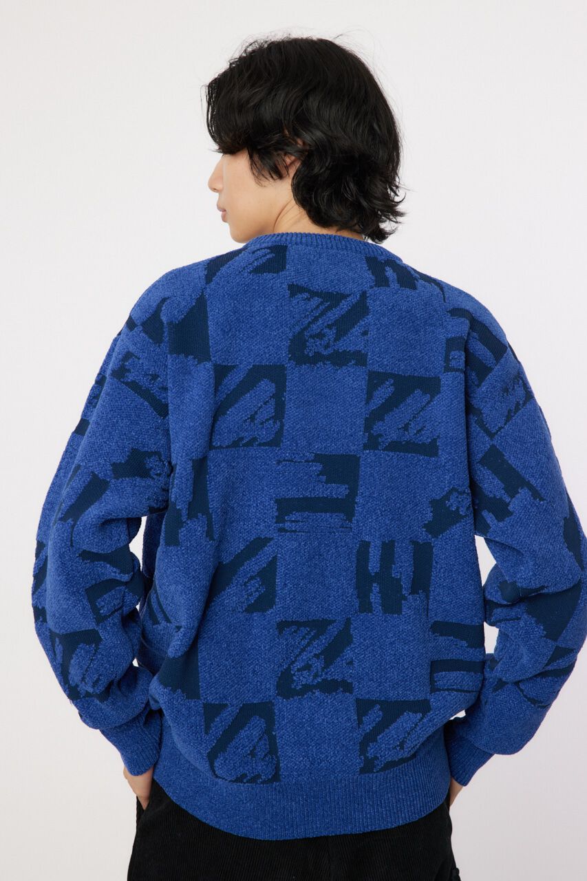 RODEO CROWNS「block checker ニット」|ニット・セーター|