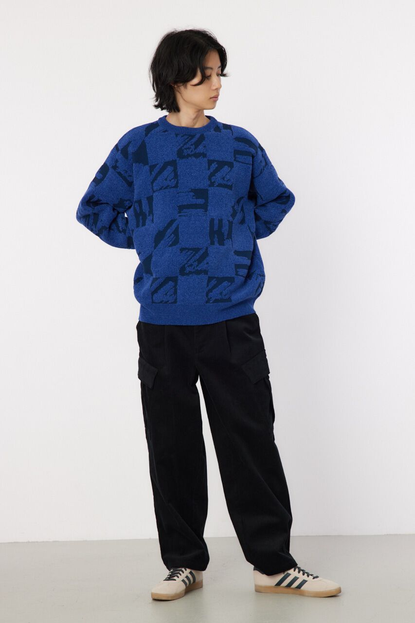 RODEO CROWNS「block checker ニット」|ニット・セーター|