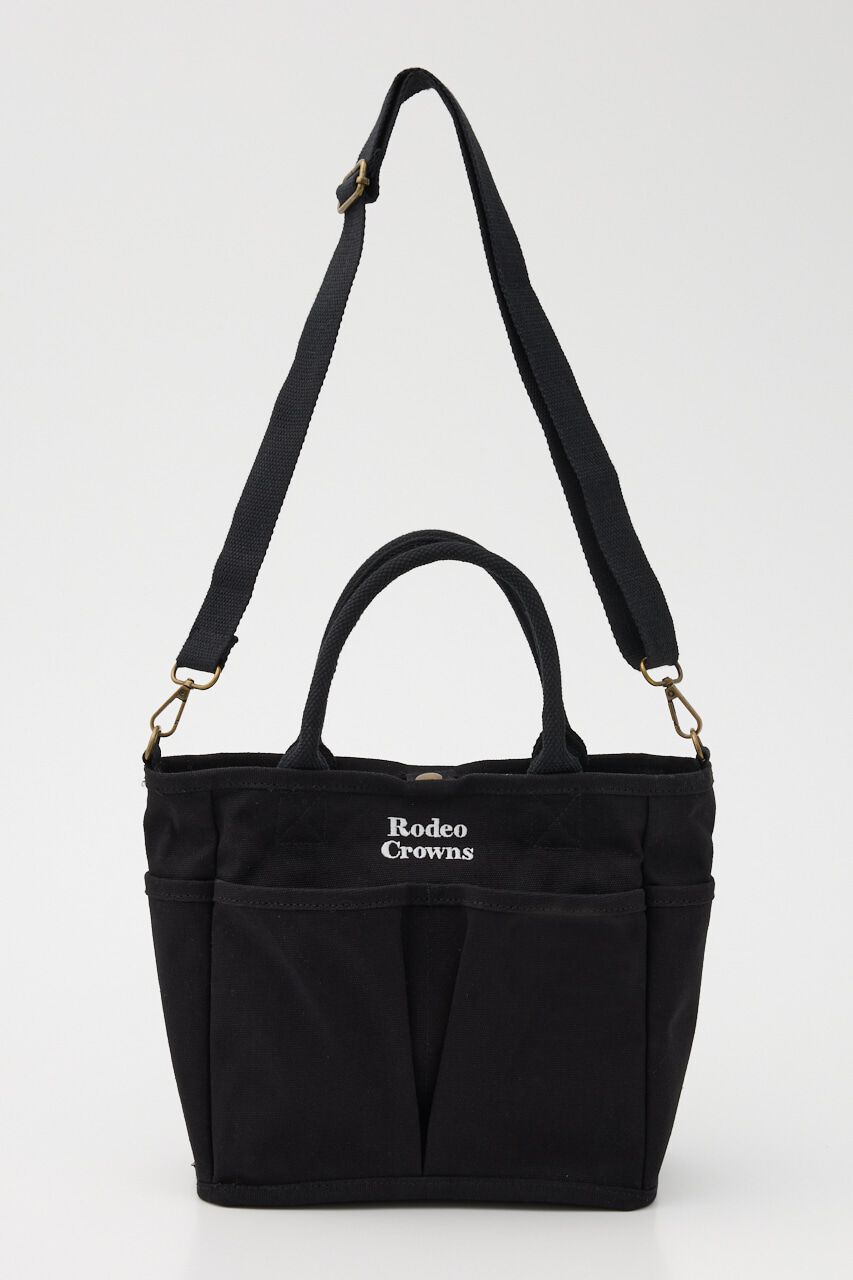 RODEO CROWNS「ポケットミドルトート」|その他|BLK