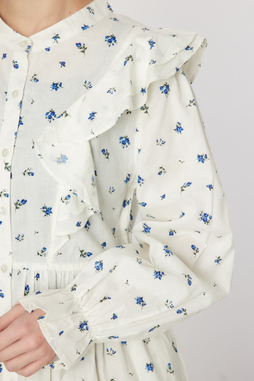 RODEO CROWNS「フラワーパターンフリルワンピース」|ワンピース|