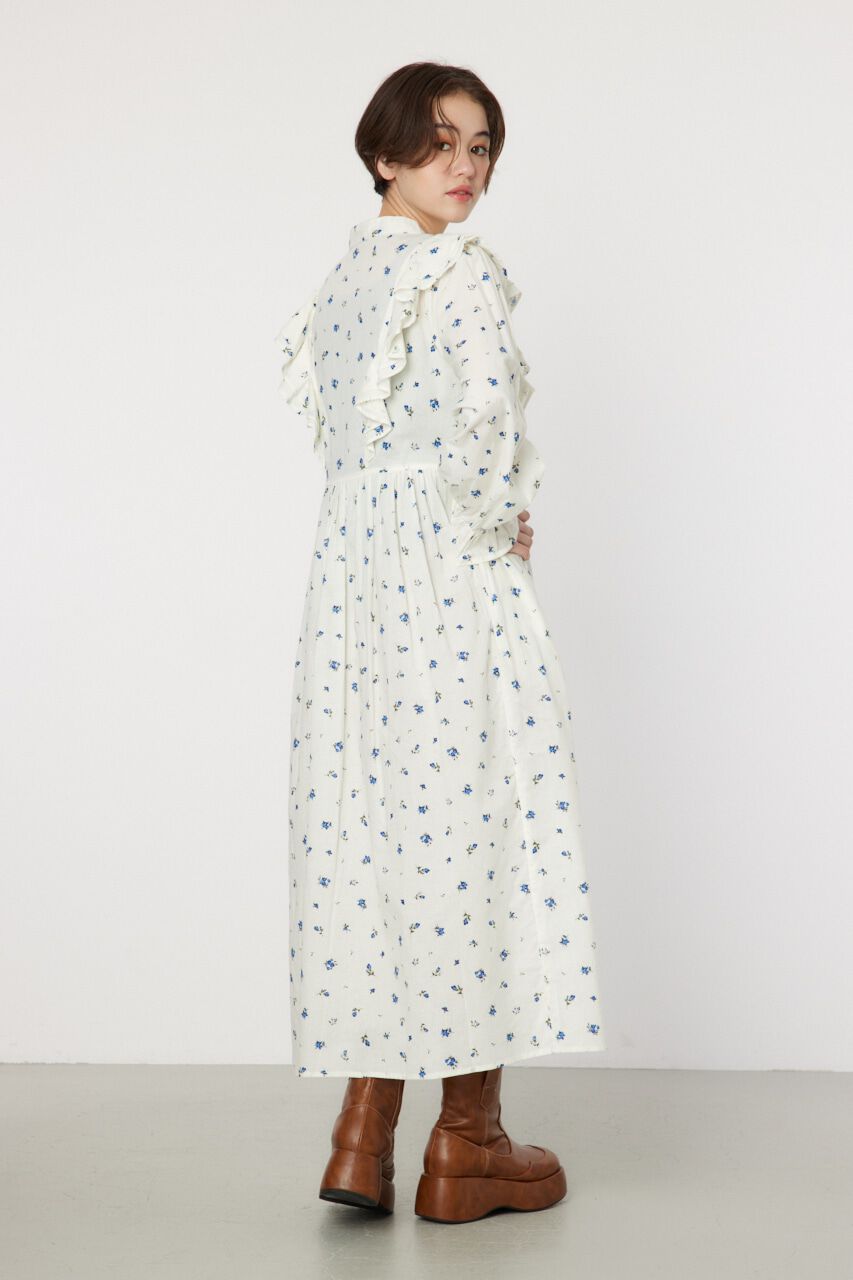 RODEO CROWNS「フラワーパターンフリルワンピース」|ワンピース|