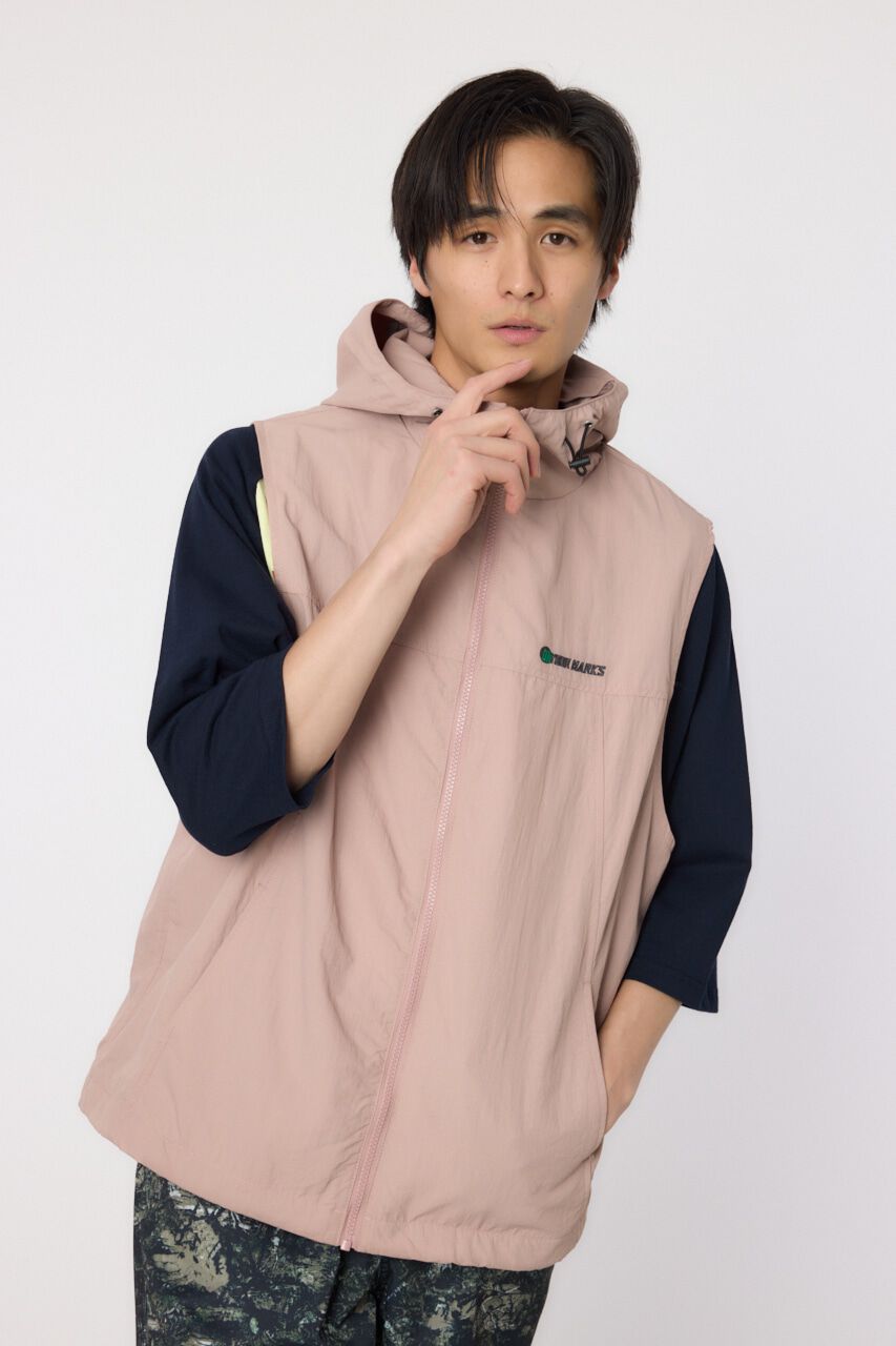 RODEO CROWNS「ドロストフーデッドベスト」|ダウンベスト・ベスト|