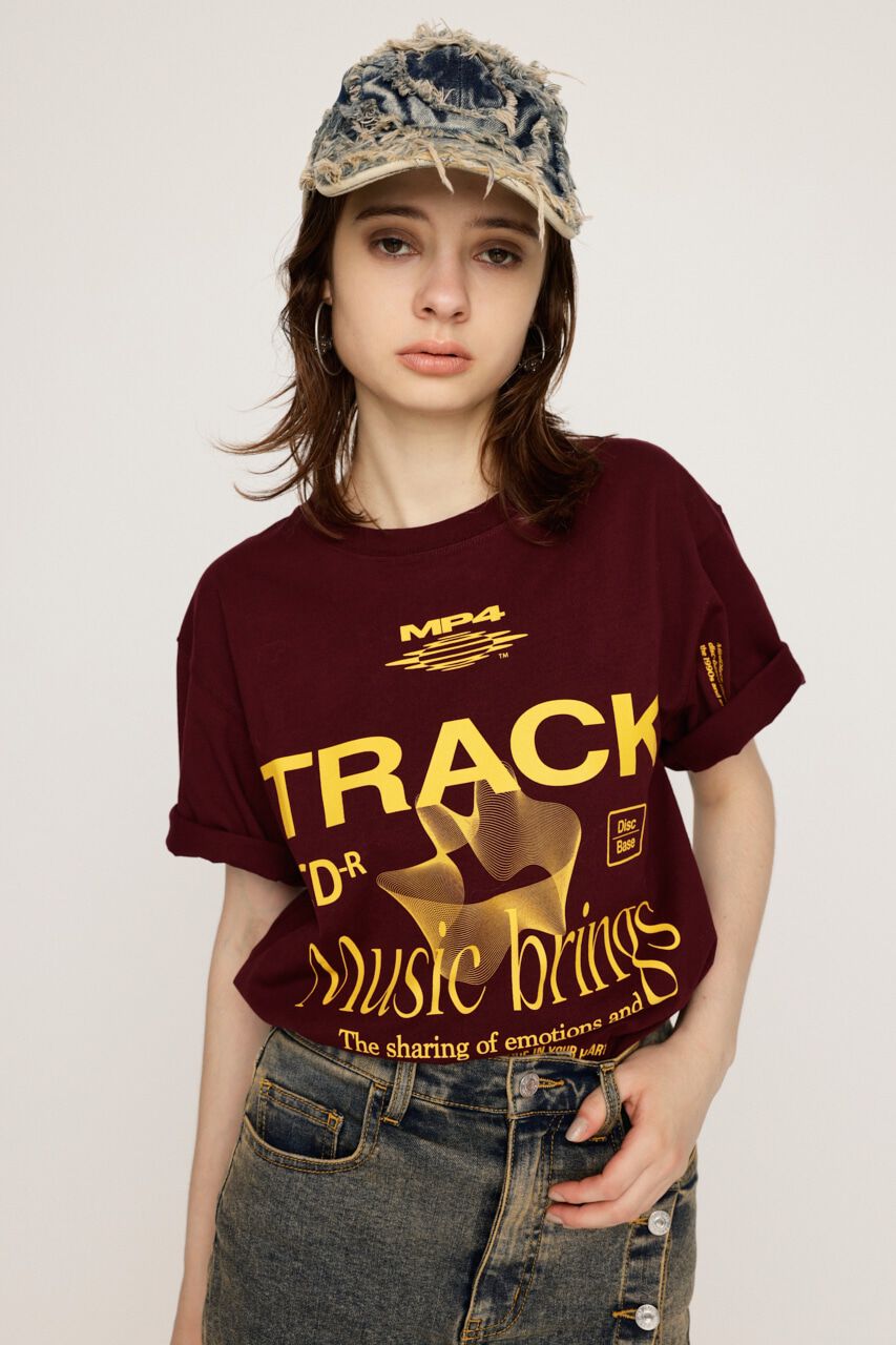 SLY「MUSIC GRAPHIC Tシャツ」|Tシャツ・カットソー|