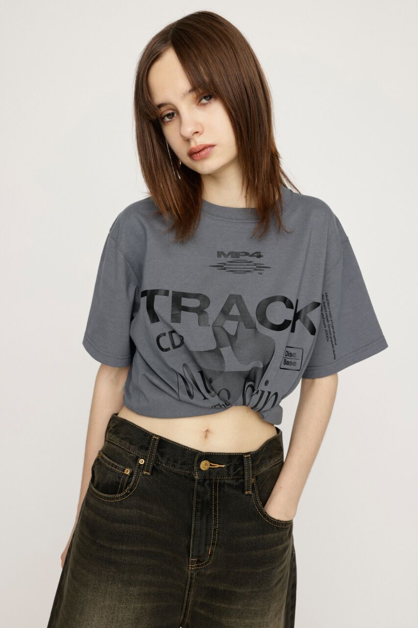 SLY「MUSIC GRAPHIC Tシャツ」|Tシャツ・カットソー|GRY