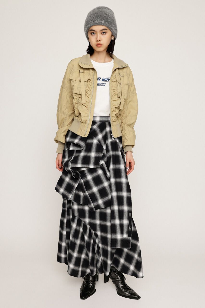 SLY「NYLON MILITARY ジャケット」|ブルゾン・スタジャン|