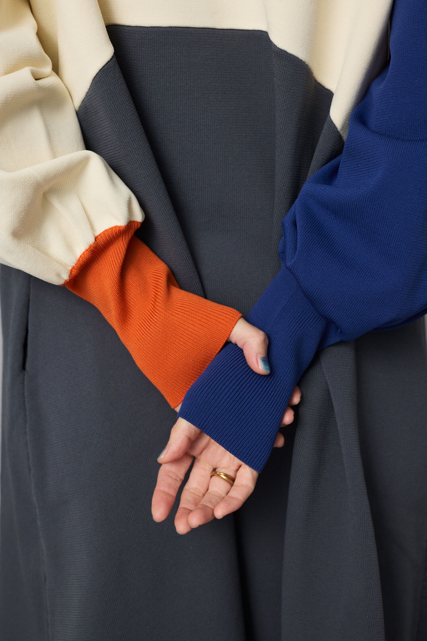 HeRIN.CYE「Mountain sleeve docking dress」|ワンピース|