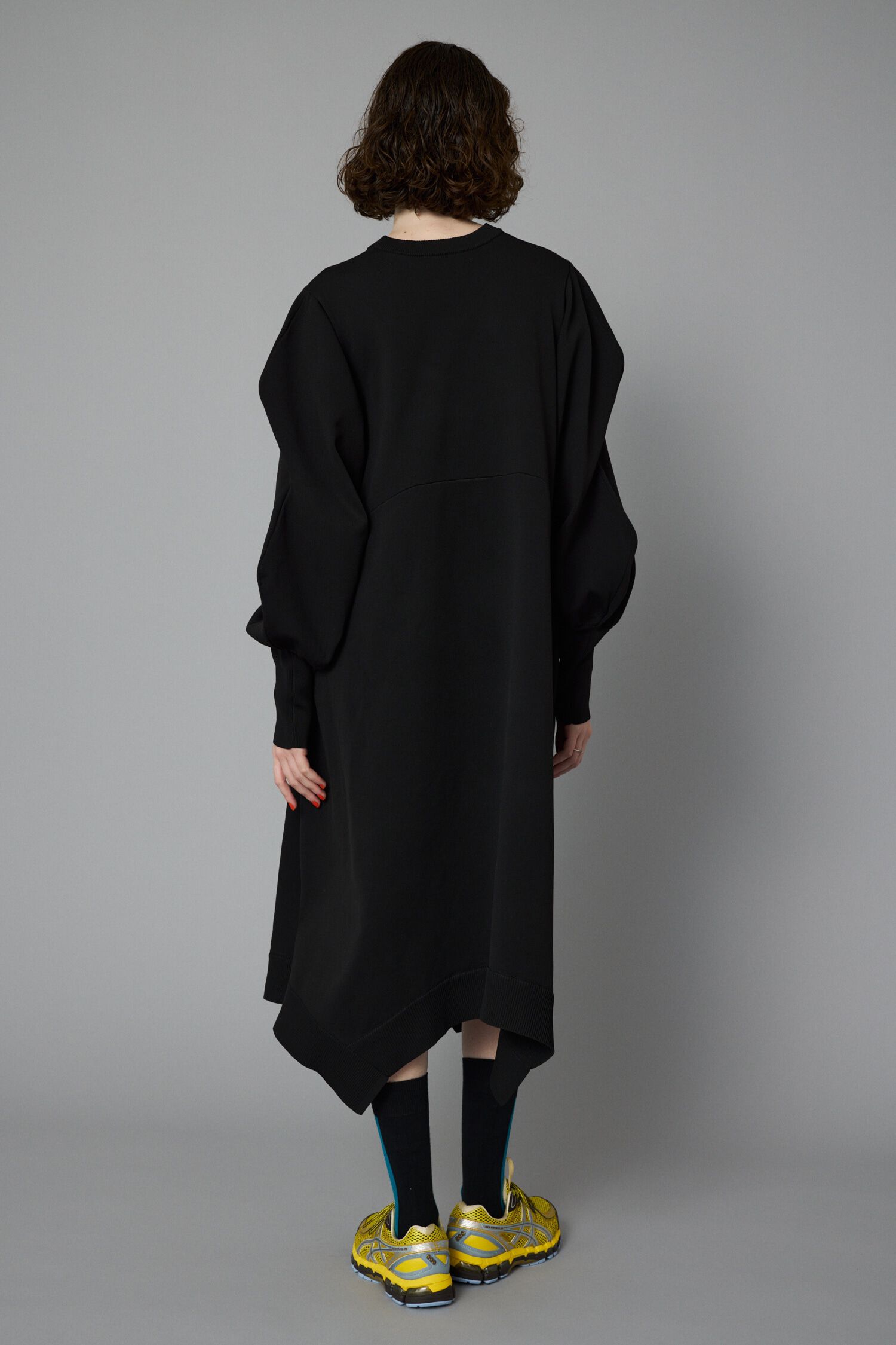 HeRIN.CYE「Mountain sleeve docking dress」|ワンピース|