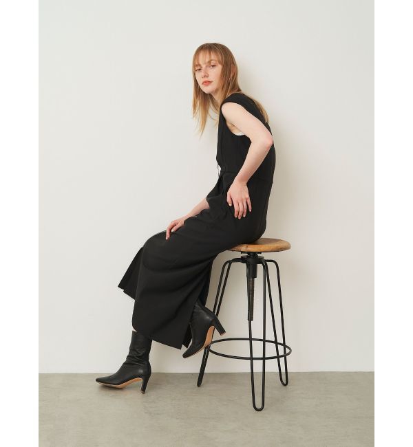 ELENDEEK「CENTER ZIP I-LINE OP」|ワンピース|