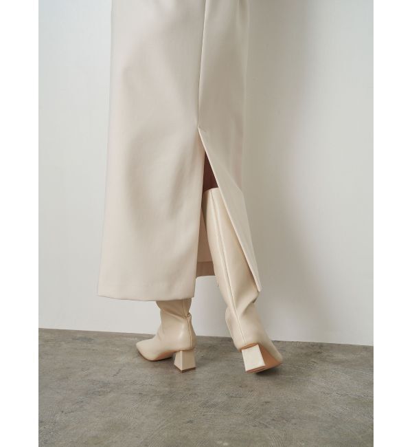 ELENDEEK「CENTER ZIP I-LINE OP」|ワンピース|