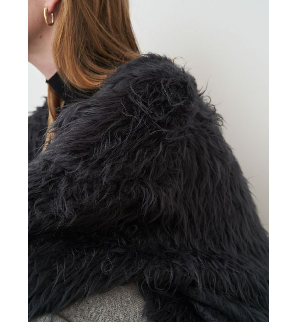 ELENDEEK「SUPER LONG SHAGGY CD」|カーディガン|