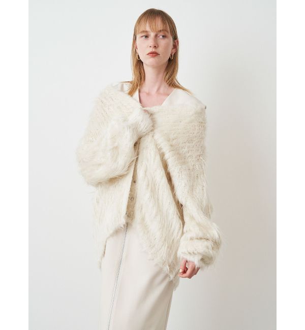 ELENDEEK「SUPER LONG SHAGGY CD」|カーディガン|