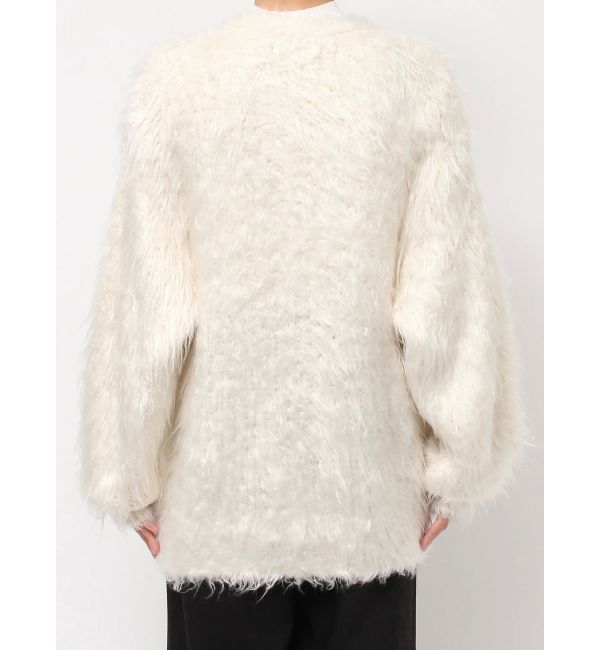 ELENDEEK「SUPER LONG SHAGGY CD」|カーディガン|