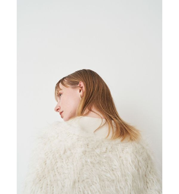 ELENDEEK「SUPER LONG SHAGGY CD」|カーディガン|