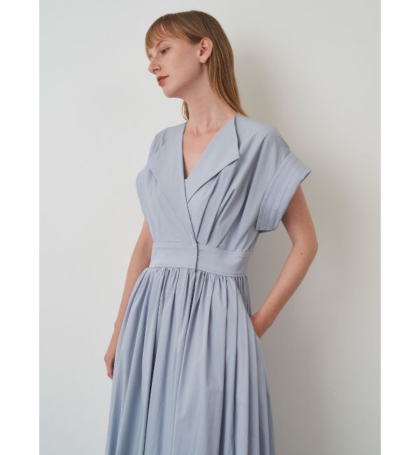 ELENDEEK「OPEN COLLAR SHIRT OP」|ワンピース|