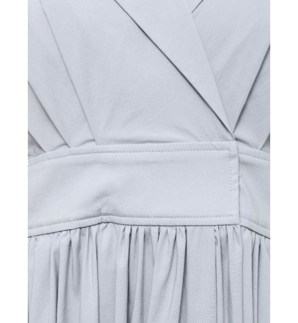 ELENDEEK「OPEN COLLAR SHIRT OP」|ワンピース|