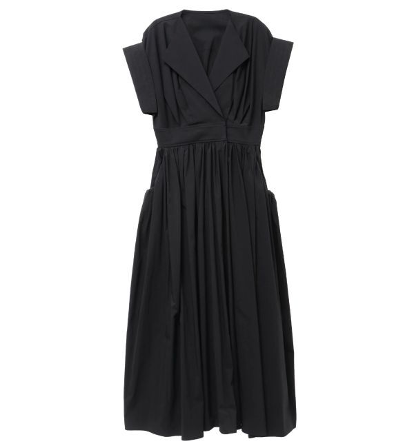 ELENDEEK「OPEN COLLAR SHIRT OP」|ワンピース|