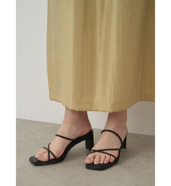 ELENDEEK「ASYME STRAP SANDAL」|サンダル|