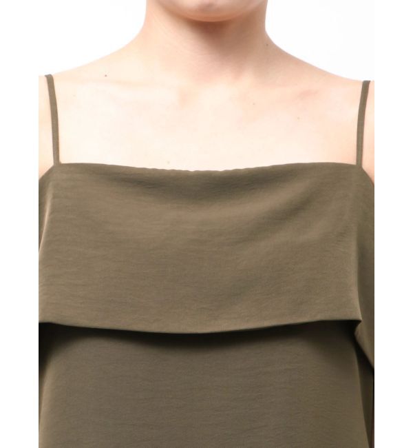 ELENDEEK「LAPEL I-LINE CAMI OP」|ワンピース|