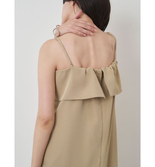 ELENDEEK「LAPEL I-LINE CAMI OP」|ワンピース|