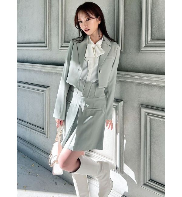 RESEXXY「コルセットミニスカート【セットアップ着用可能】」|スカート|