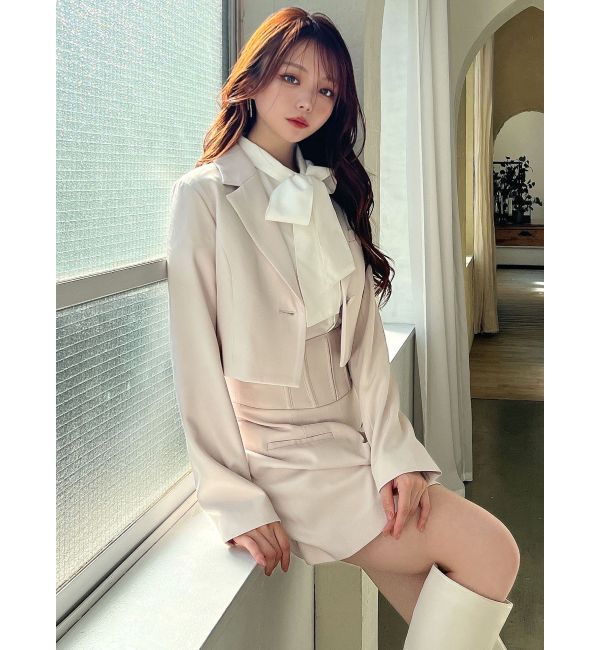 RESEXXY「コルセットミニスカート【セットアップ着用可能】」|スカート|