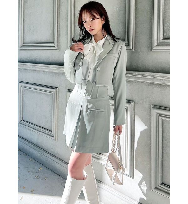 RESEXXY「コルセットミニスカート【セットアップ着用可能】」|スカート|