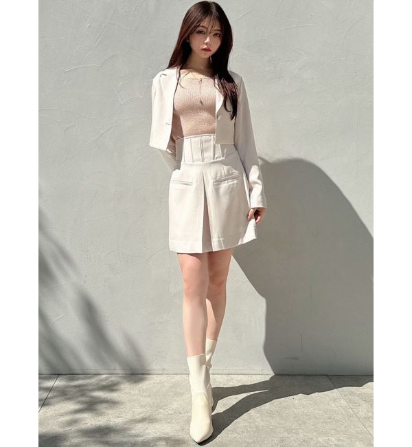 RESEXXY「コルセットミニスカート【セットアップ着用可能】」|スカート|