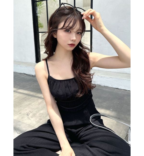 RESEXXY「シフォンキャミコンビネゾン」|オールインワン|