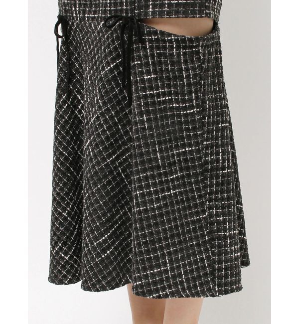 RESEXXY「カットアウトツイードマーメイドスカート」|スカート|