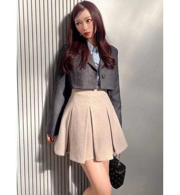 RESEXXY「クロップドジャケット【セットアップ着用可能】」|テーラードジャケット|