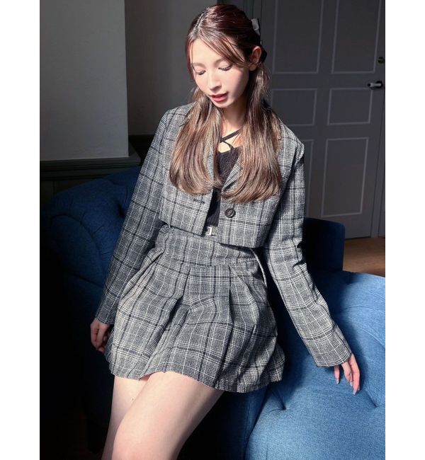 RESEXXY「クロップドジャケット【セットアップ着用可能】」|テーラードジャケット|