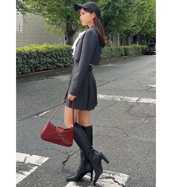 RESEXXY「クロップドジャケット【セットアップ着用可能】」|テーラードジャケット|