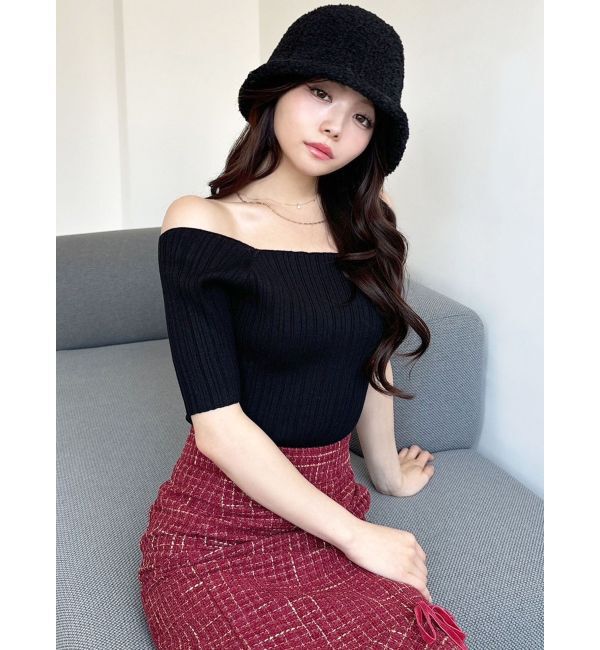 RESEXXY「ブラッシュドベルハット」|ハット|